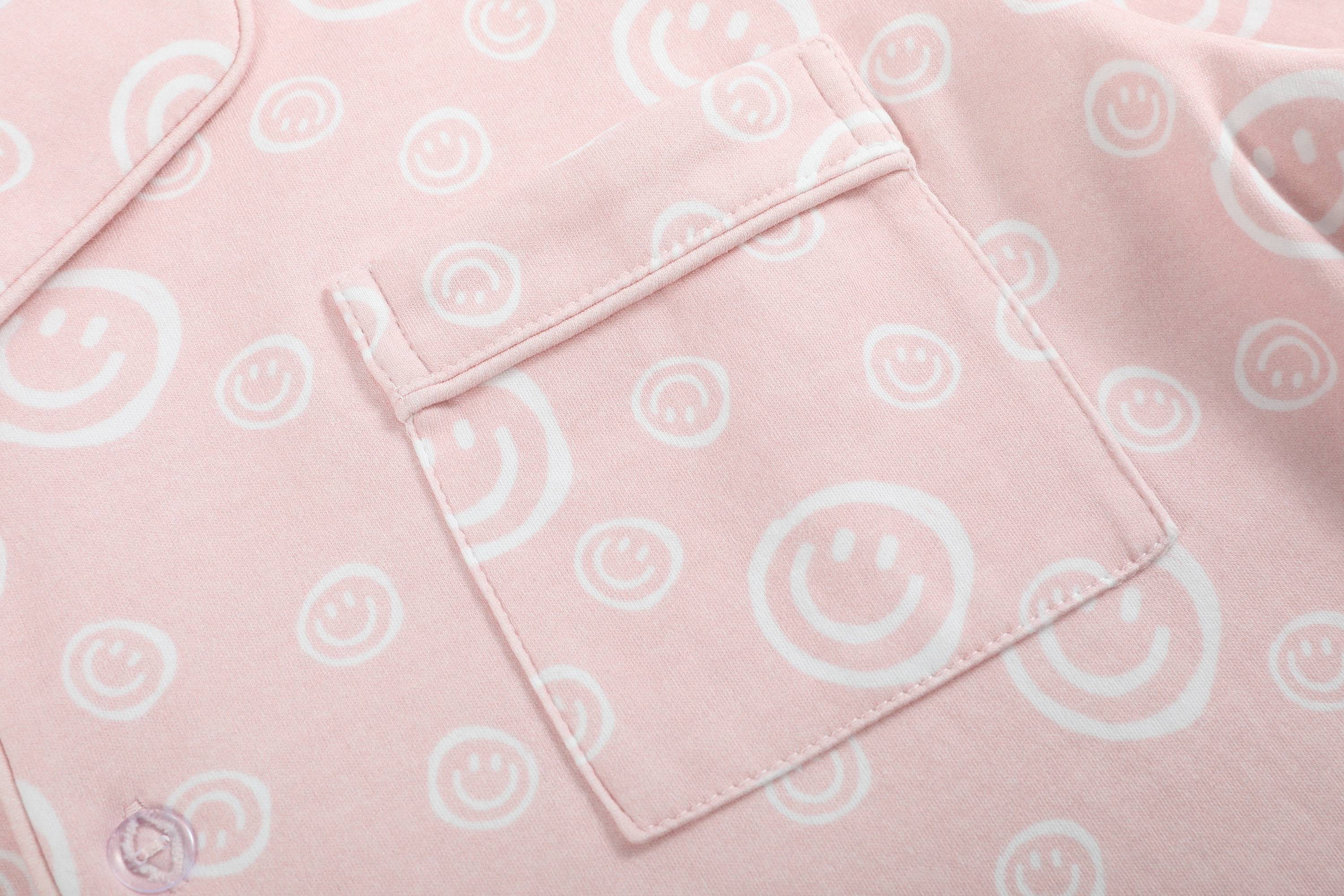 men pajamas button design men top mens pink pants pink mens set clothing