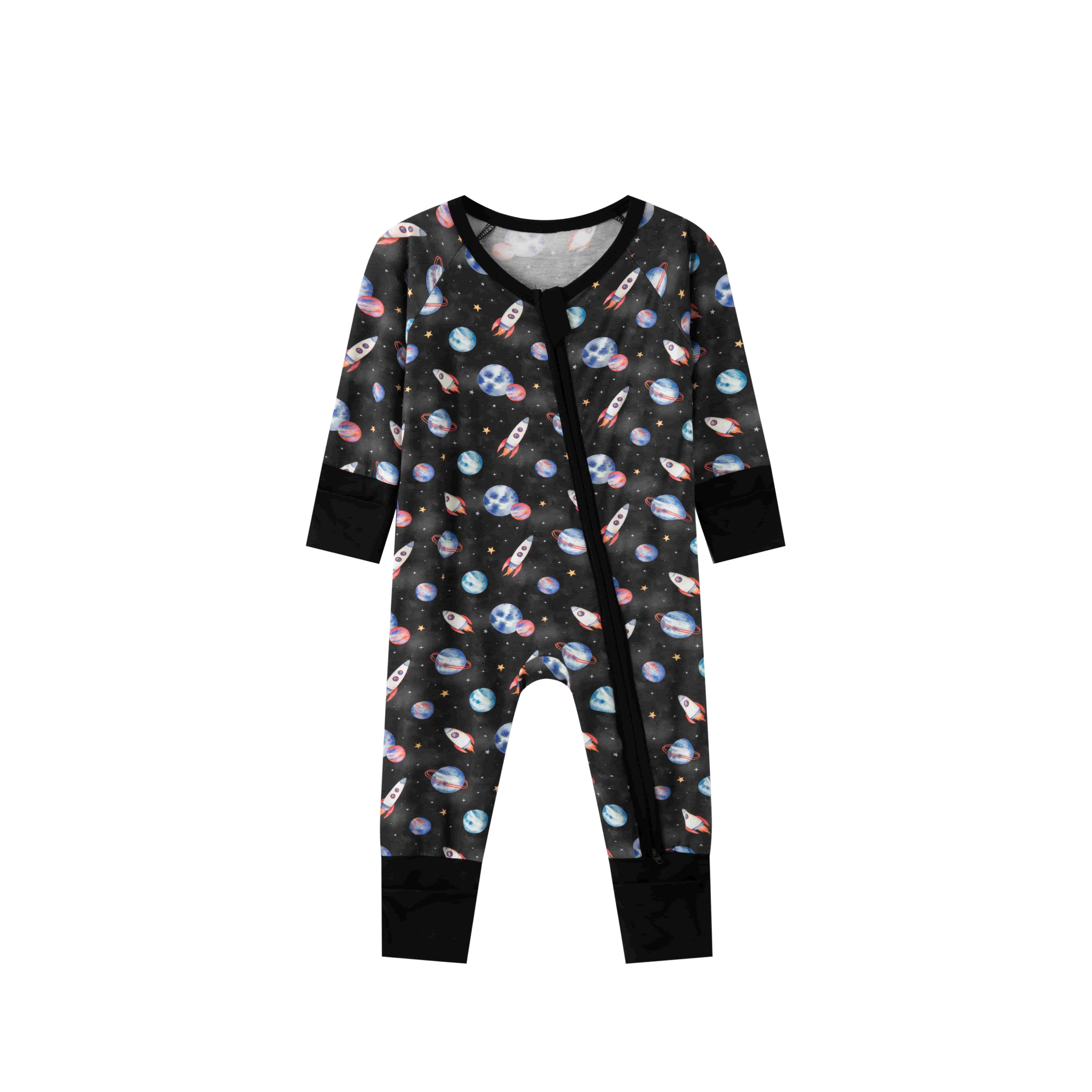 baby clothes sets boy baby romper galaxy print unisex baby onesie