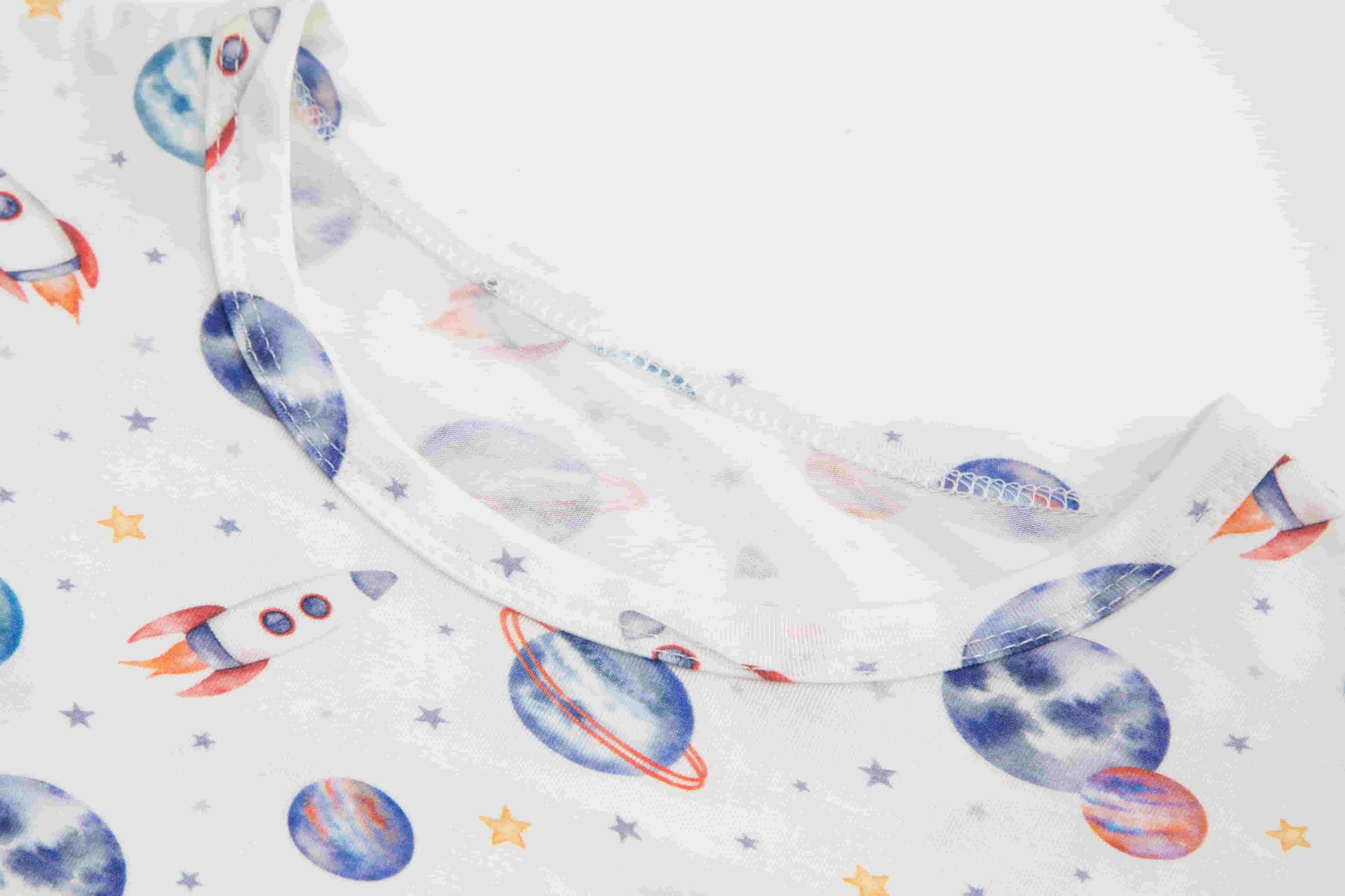 baby boy set clothes short-sleeved top galaxy print unisex baby onesie