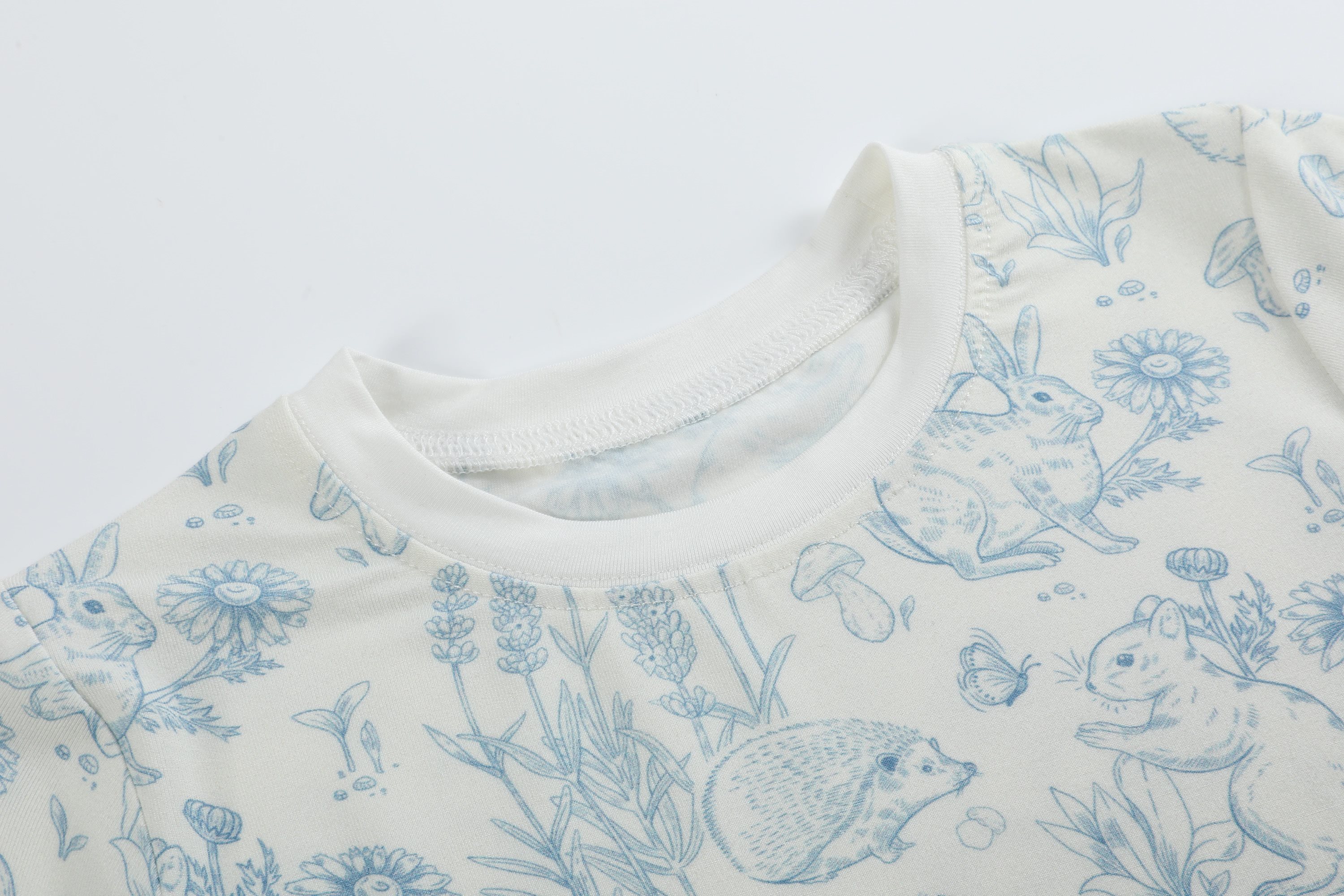 top baby clothes,long sleeve rabbit print baby shirt