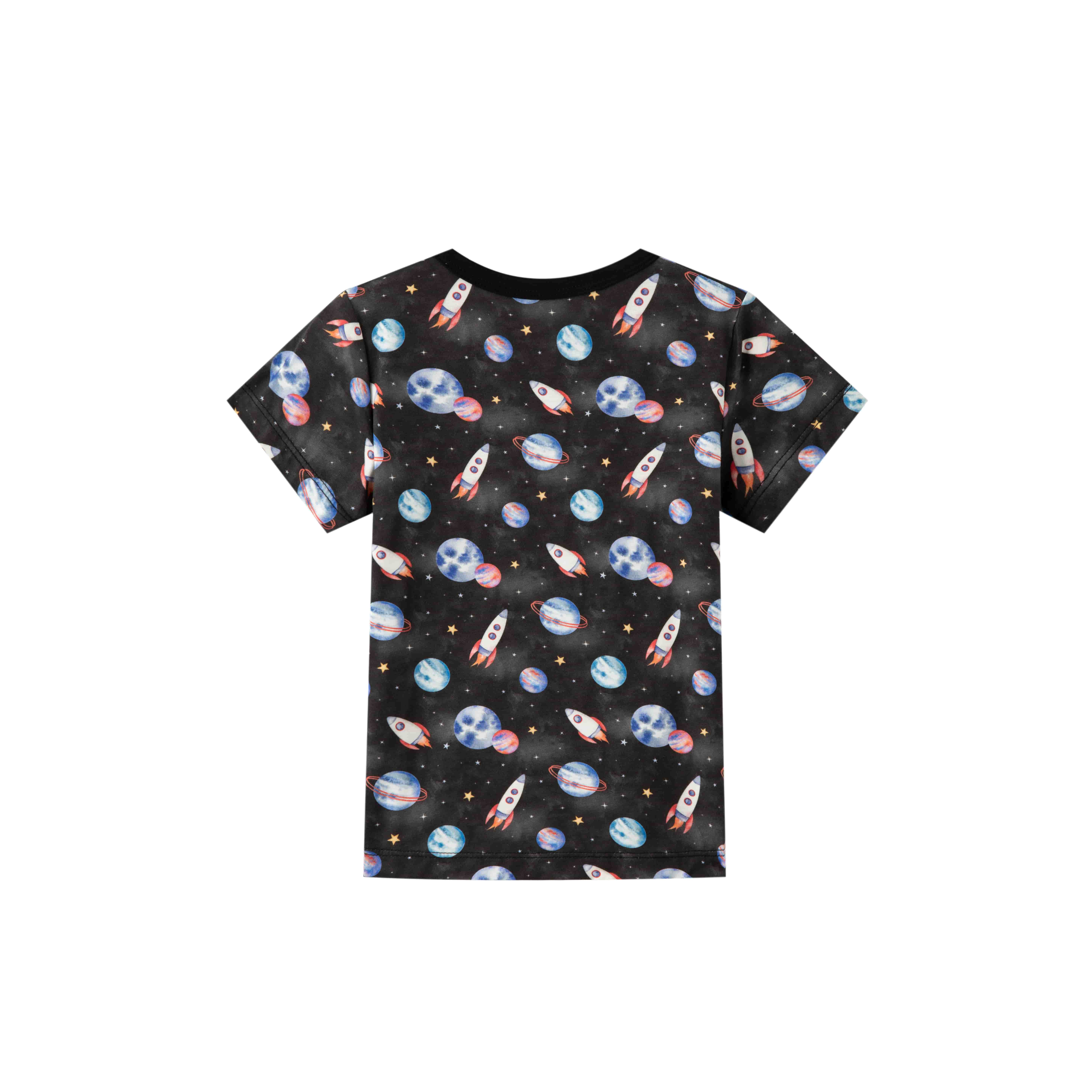baby clothes sets boy baby shirt galaxy print unisex baby onesie