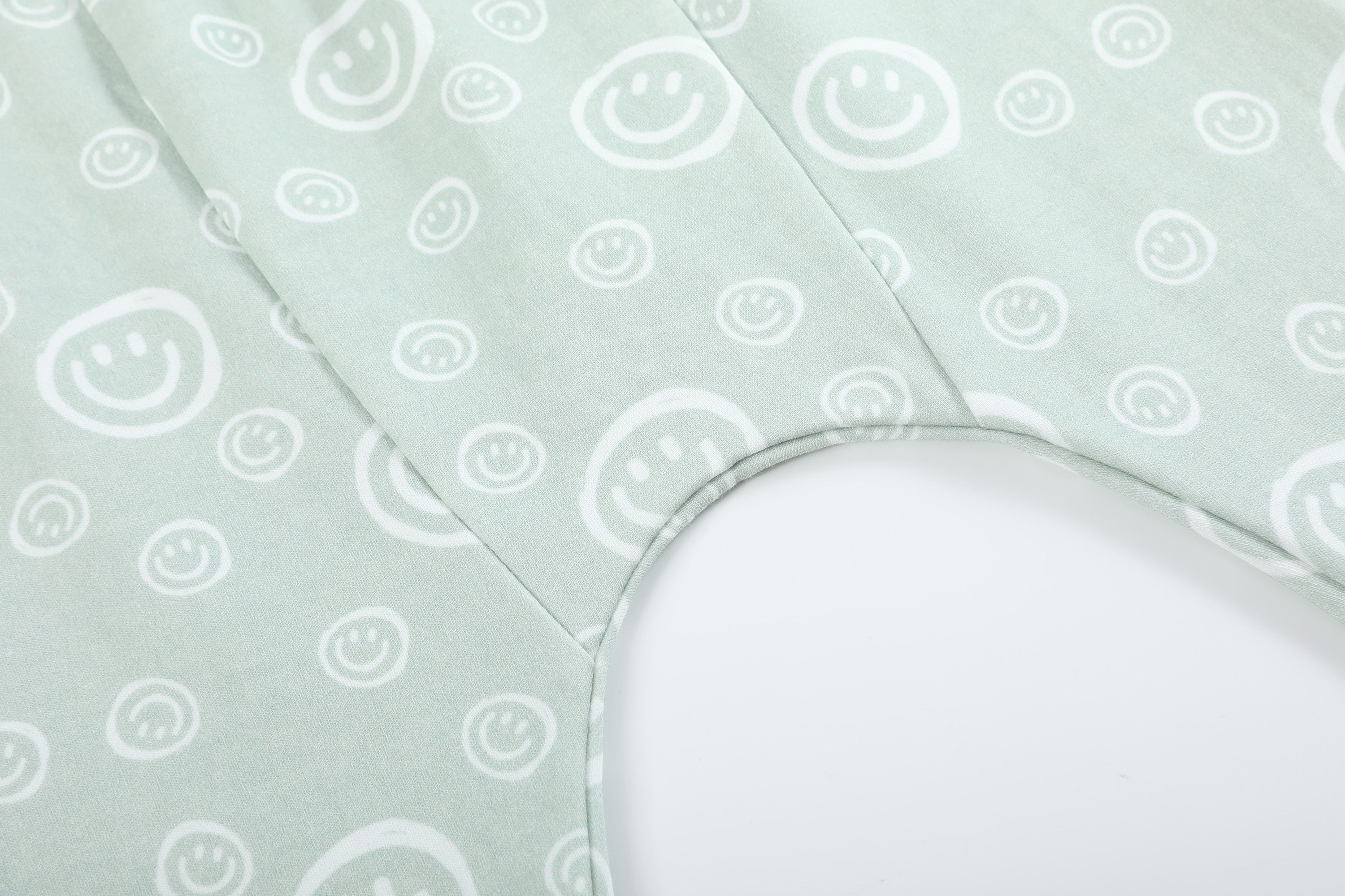 smiling face print baby clothing sets and newborn baby boy clothes set