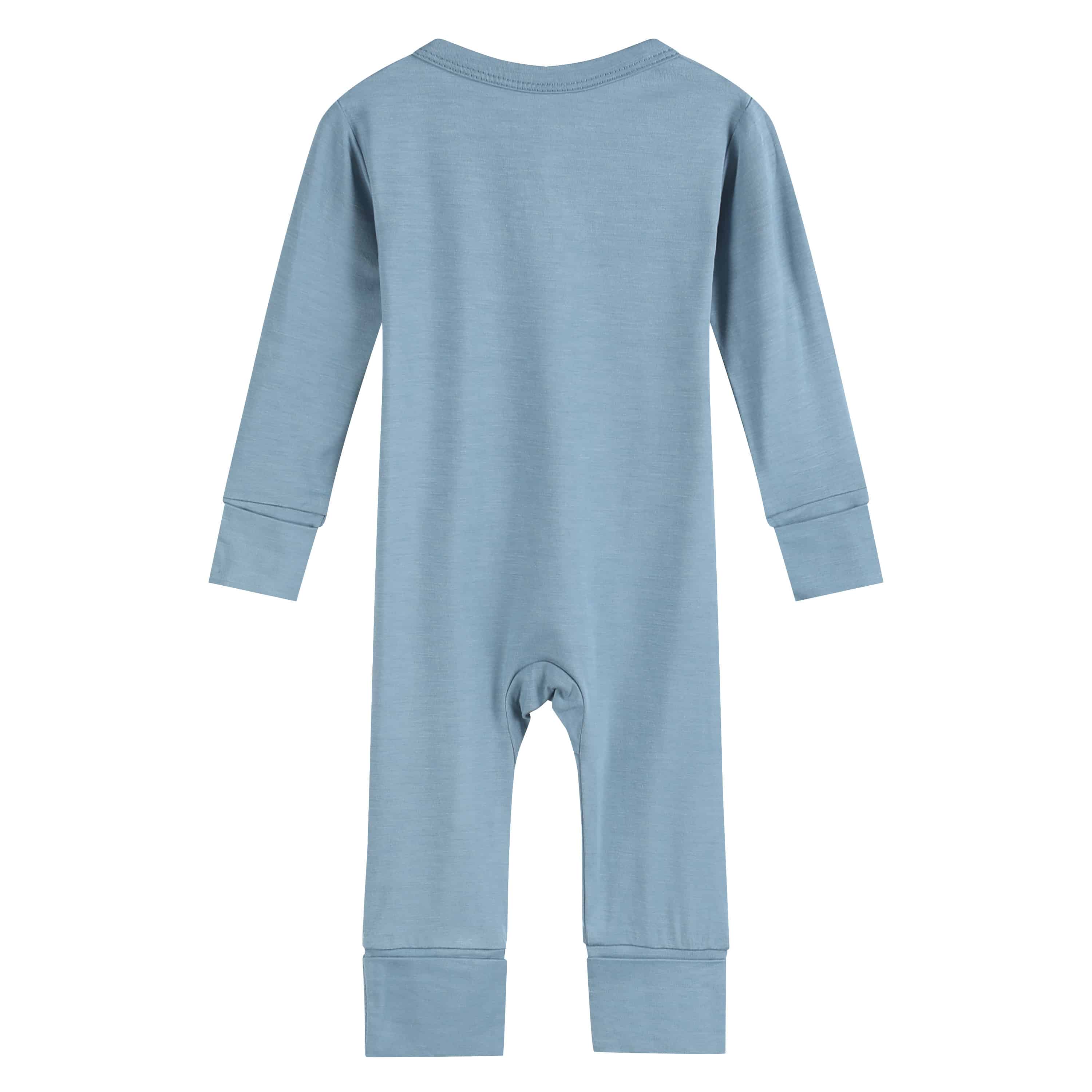 Bamboo Zipper Baby Rompers