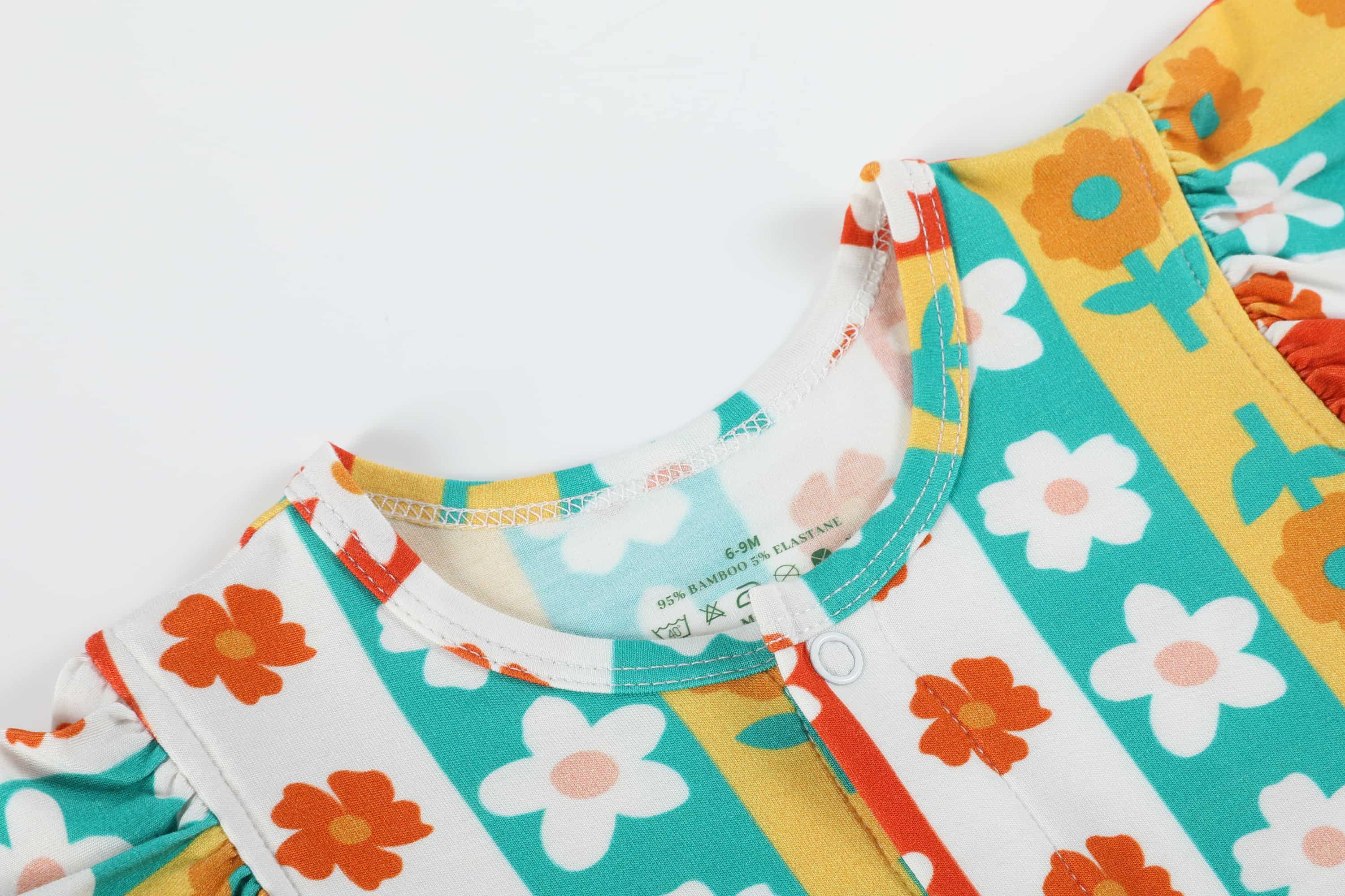 custom baby romper baby rompers wholesale floral printing baby rompers