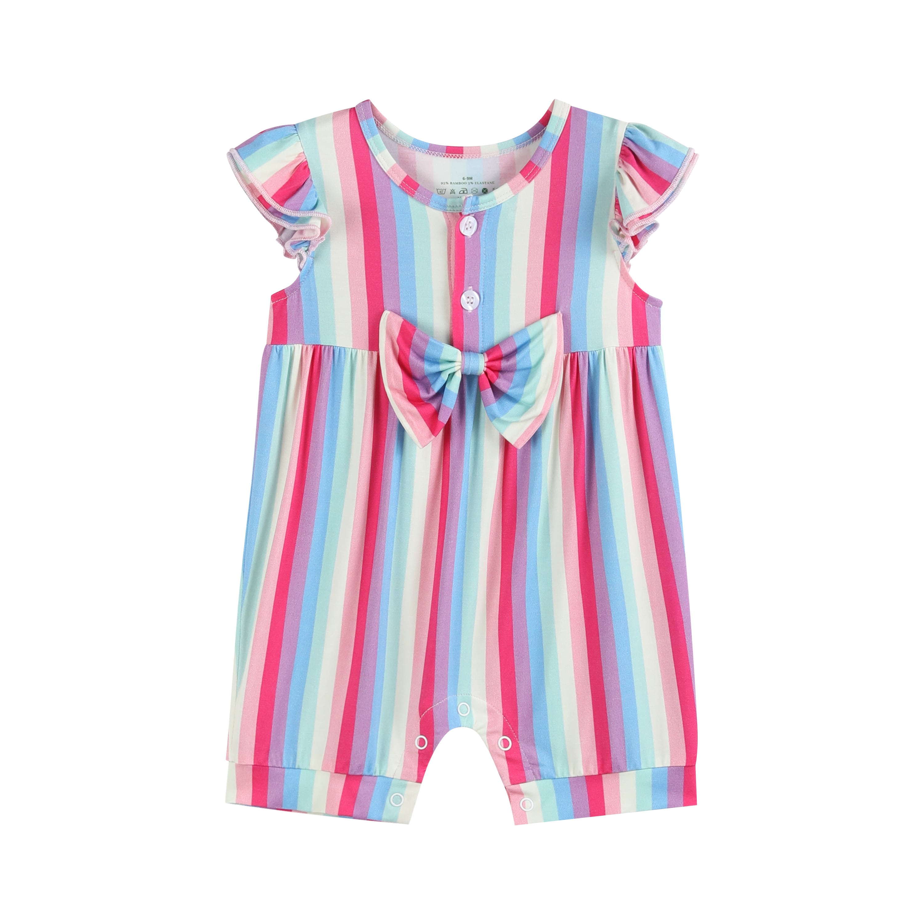 baby clothes baby rompers wholesale baby girl romper with Bow design