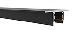 Magnetic pre-buried recessed track