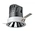 Round shape recessed down light