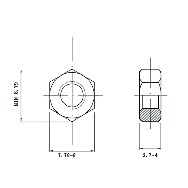 Tuerca hexagonal M5 DIN934