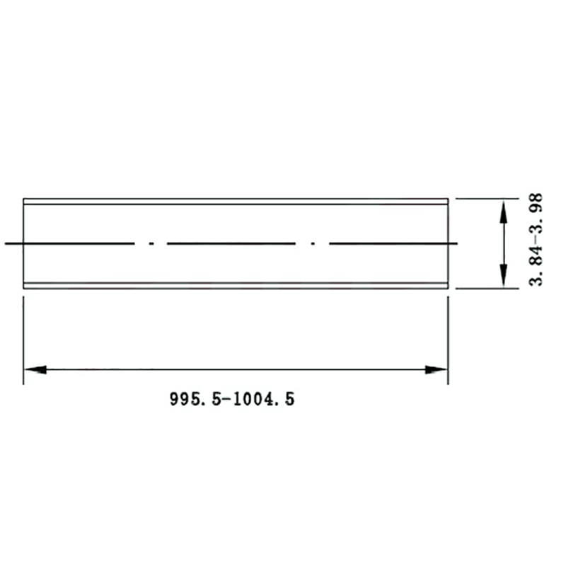 Perno prisionero M4 SS316