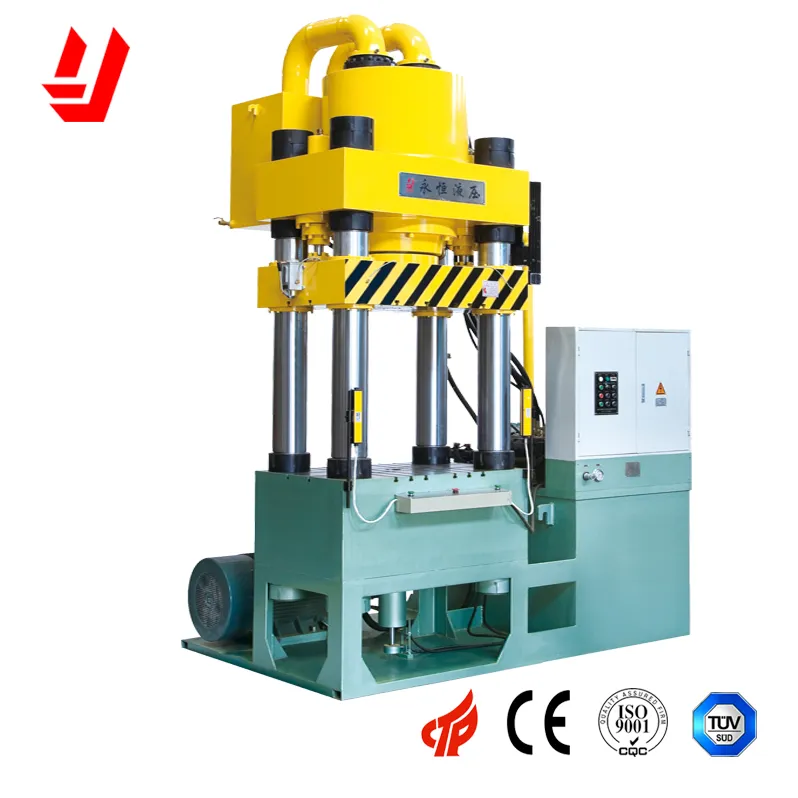 Yongheng Hydraulic Y64-800 Four Pillars Electric Down Stroke Metal Sheet Aluminum Extrusion Machine