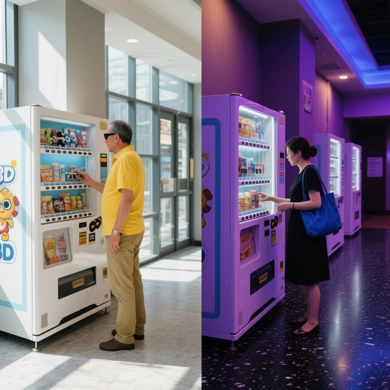 Weimi smart vending solutions for cinemas, increasing profits by increasing late-night sales and utilizing idle spaces