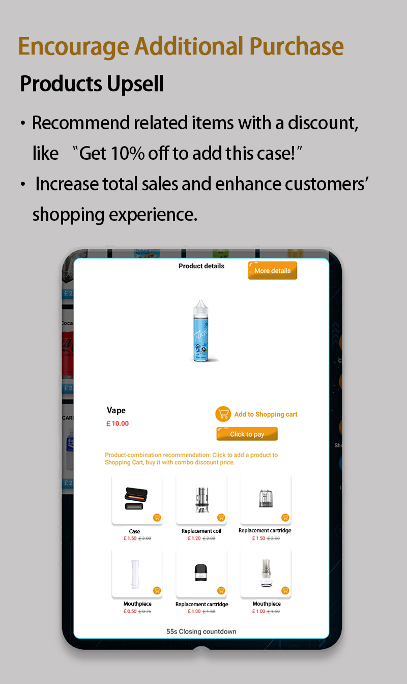 Weimi cigarette dispensers with age checker for selling age-restricted products, our machine can increase total sales and enhance customers' shopping experience via products upsell