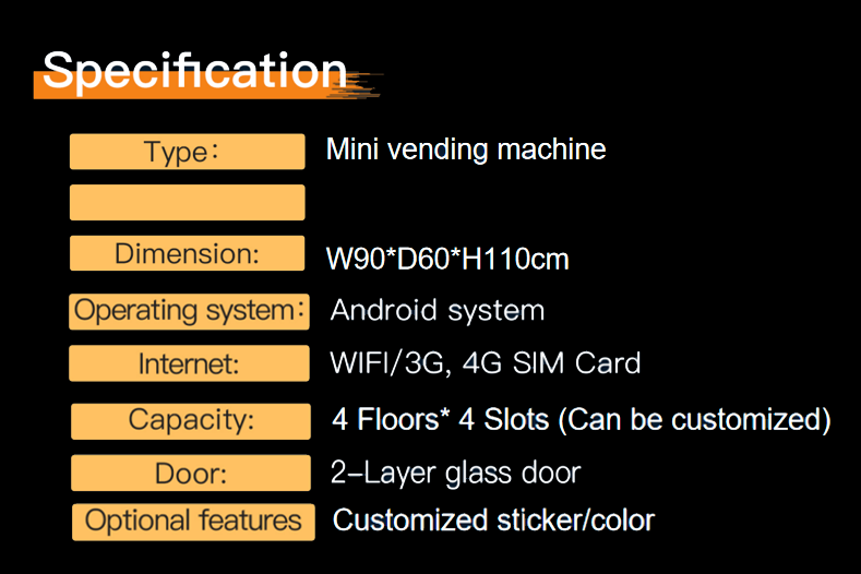 Mini distributeur automatique de vape de type bureau, vente en gros