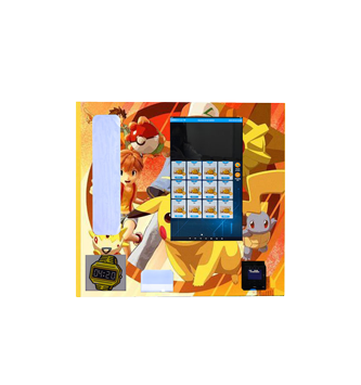 Weimi wall-mounted type Pokemon card machine for sale