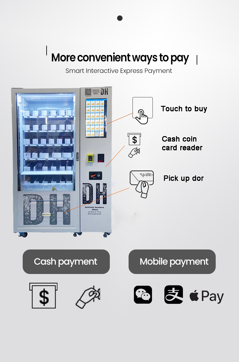our ca wash products vending machines is convenient to buy