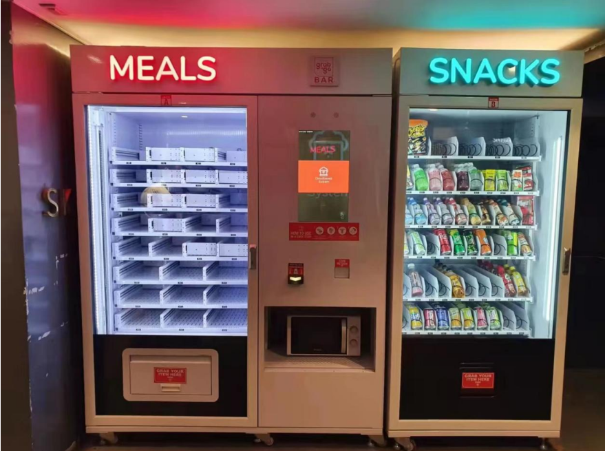 Máquina expendedora de bebidas y snacks en Filipinas