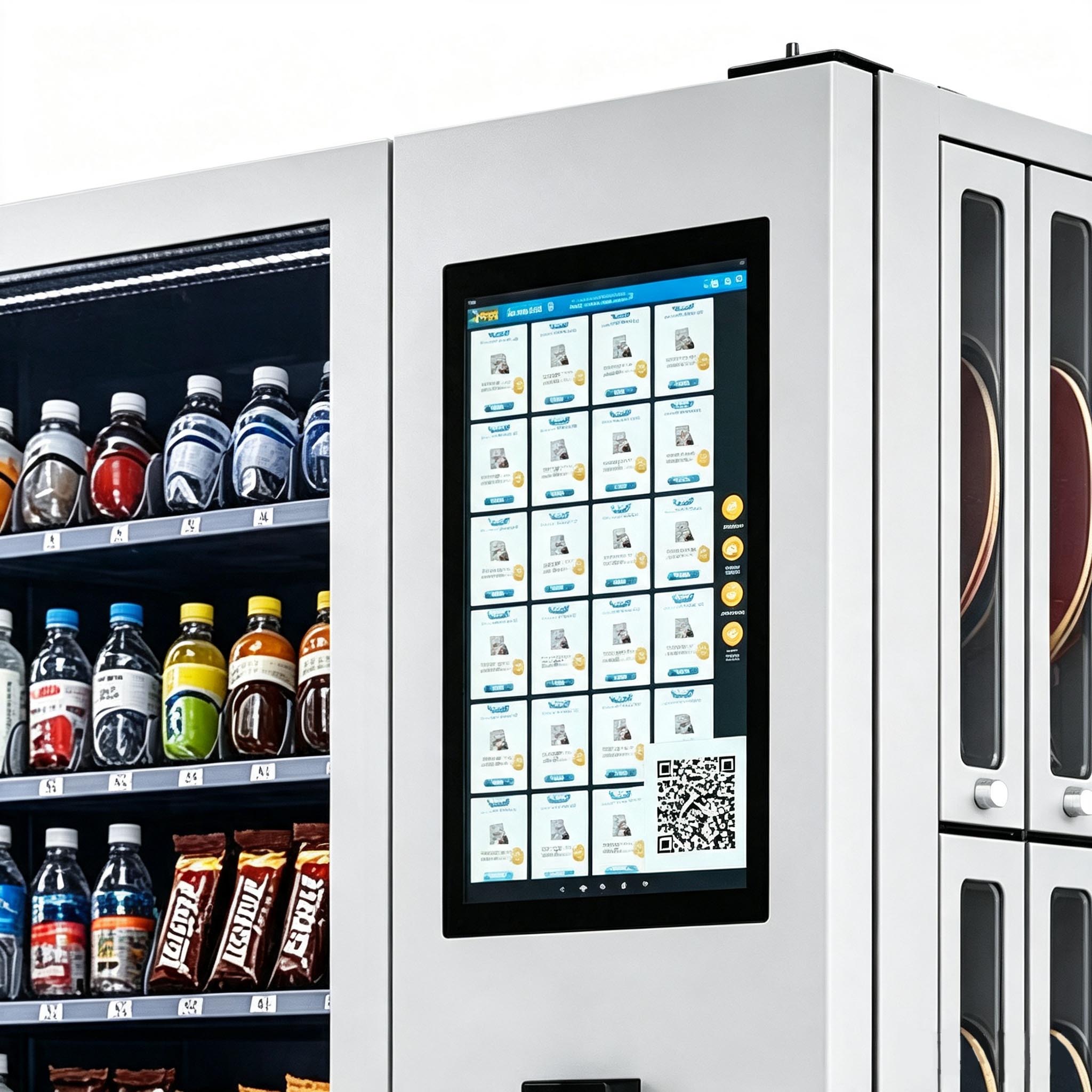 Kombi-Verkaufsautomat mit 22-Zoll-Touchscreen