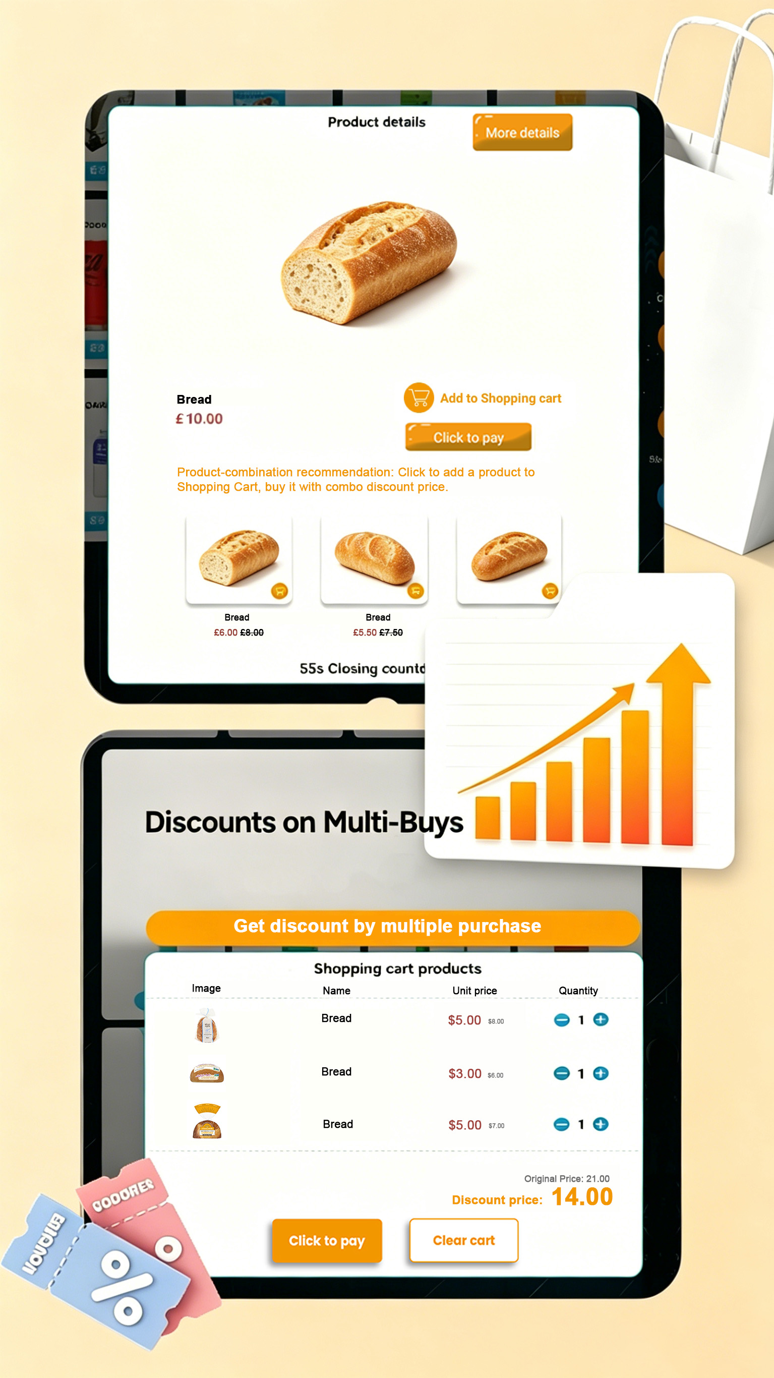 Weimi smart bread locker vending machine, smart promotion tools for higher sales and zero food waste