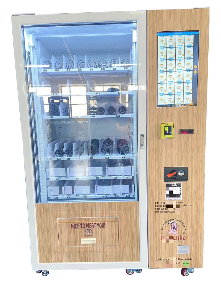 Weimi Smart Vending presenta in Germania un distributore automatico di carne di maiale personalizzato