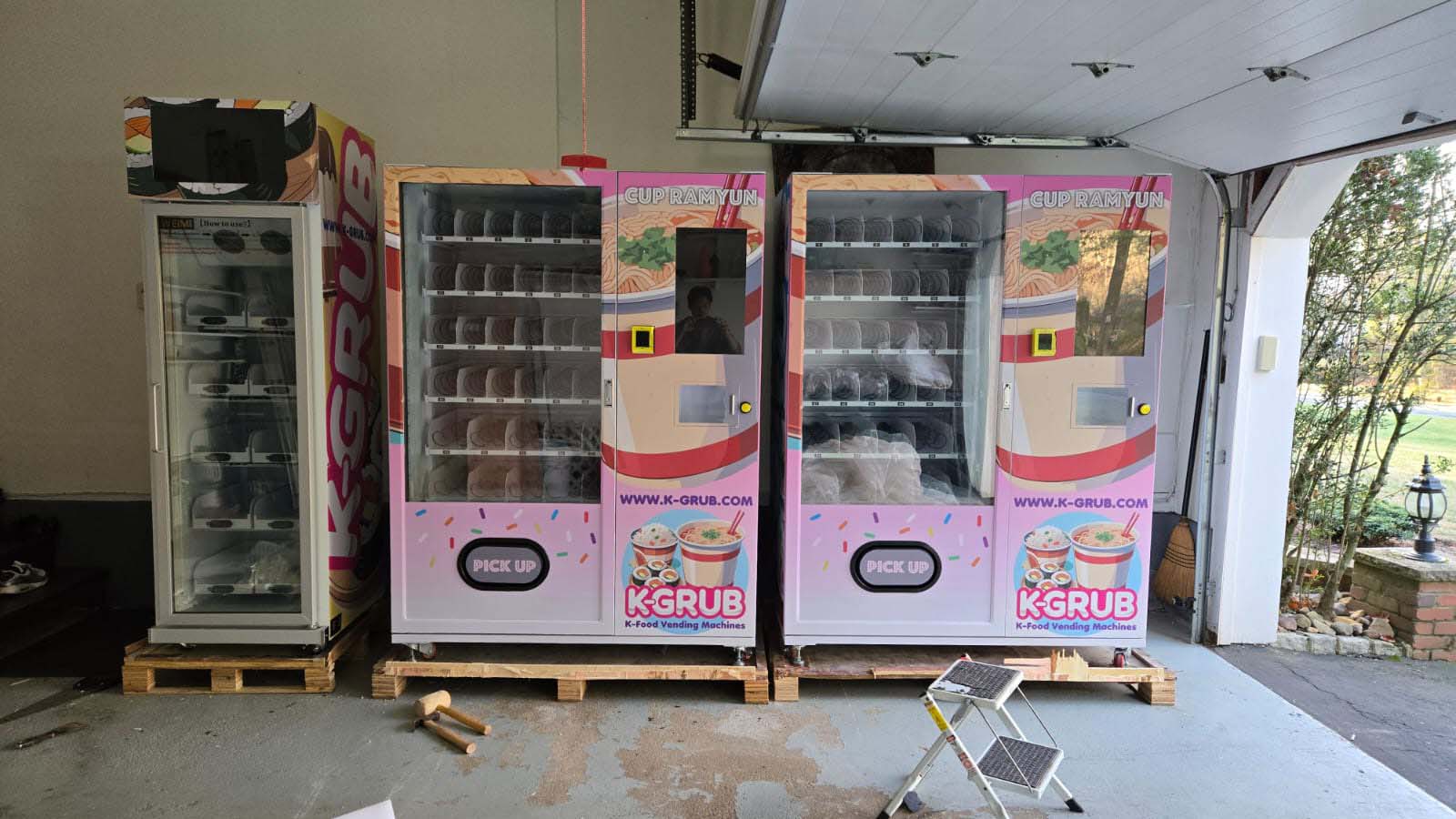 WEIMI Instant Ramen Vending Machine Customer Case in USA