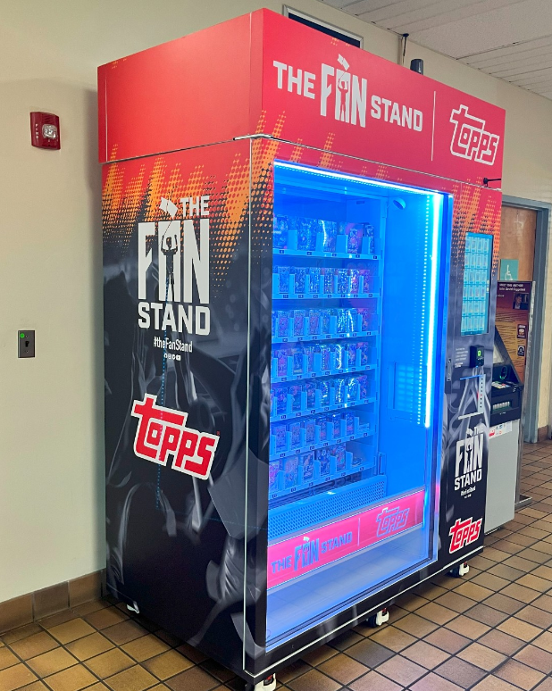Weimi Pokemon card vending machine in US