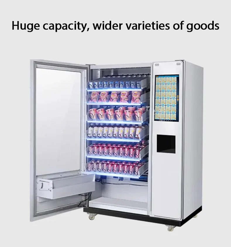 large capacity dietary supplement vending machine for wider range of goods