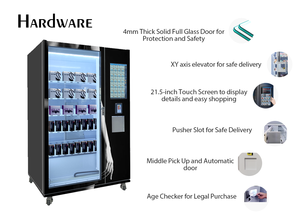 hardware of our smart vending machine