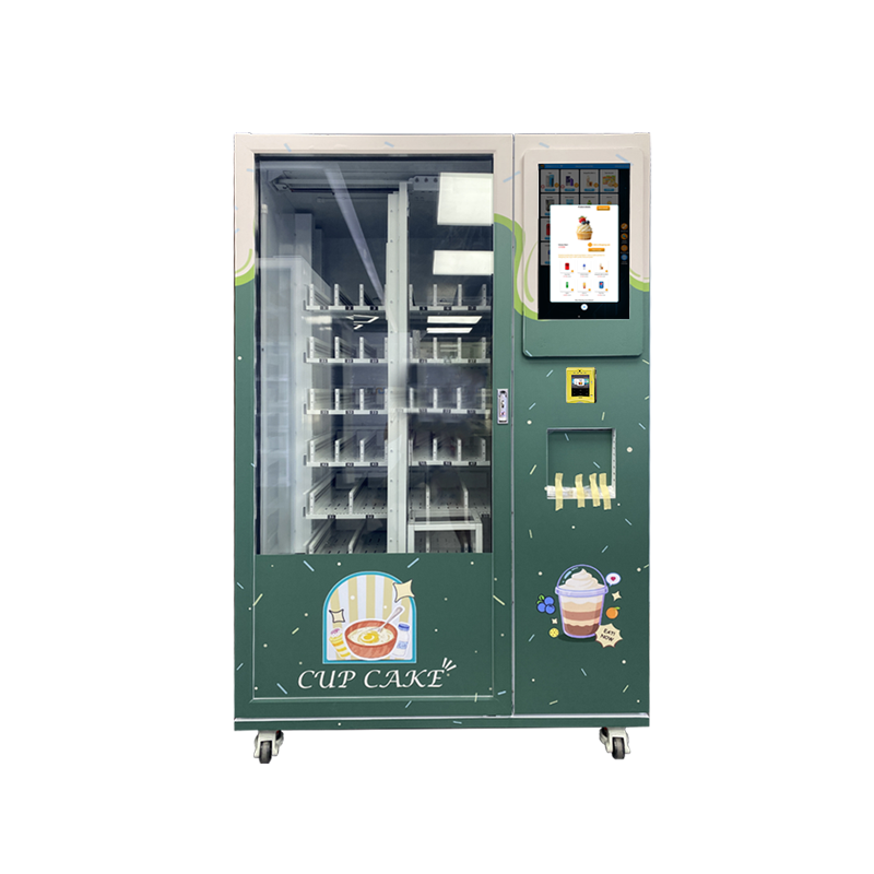 Refrigerated Cake Vending Machine with Elevator for 24/7 Sales of Canned Cakes & Packaged Treats