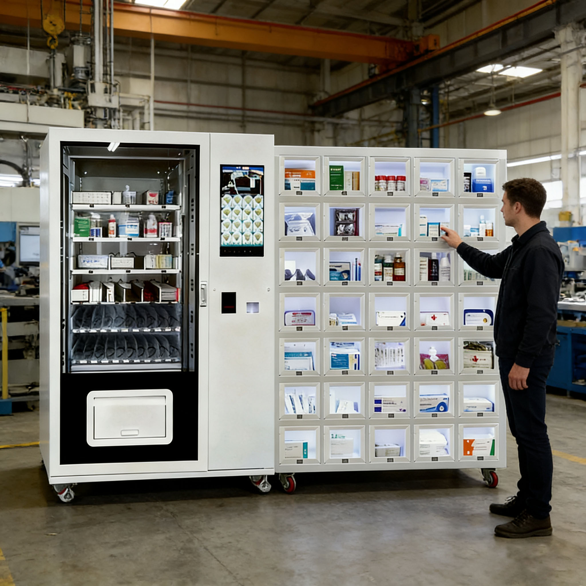 Weimi EMS Vending Machine with Smart System for Schools Hubs