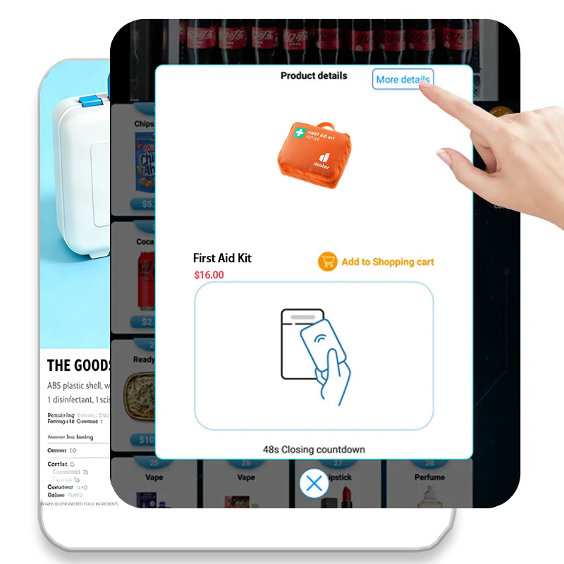 Weimi EMS Vending Machine Smart System Elevator Dispenser and Lockers for Schools Hubs