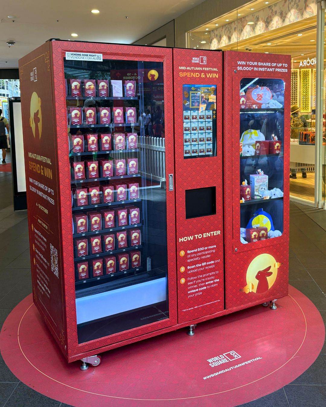 Máy bán hàng tự động hộp mù có lợi nhuận – Trường hợp Sydney