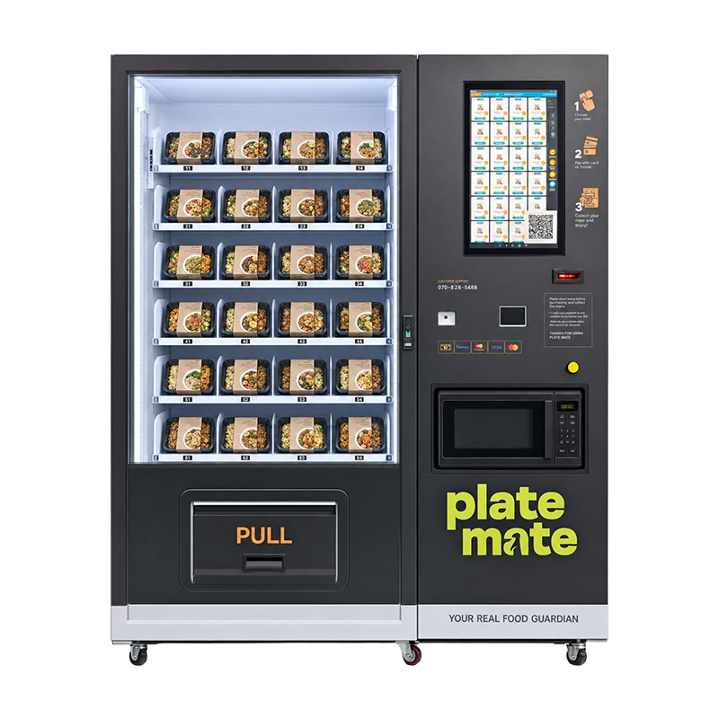 Máquina expendedora de alimentos para microondas WEIMI con microondas incorporado Escaparate principal de productos