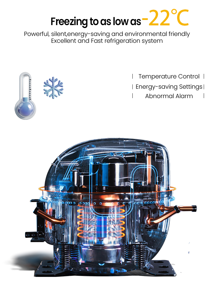 Grab and go ice cream smart fridge vending machine