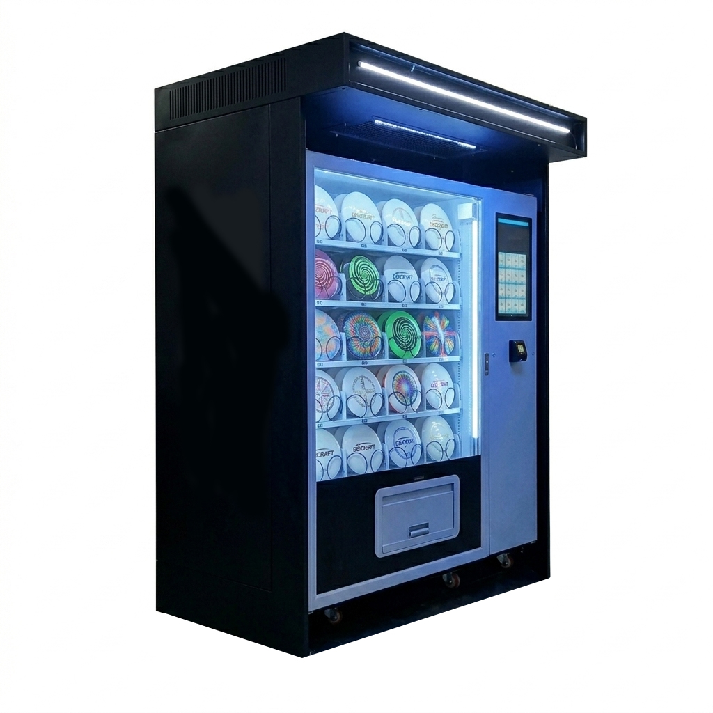 Weimi outdoor sports vending solution. Disc golf vending machine for sale