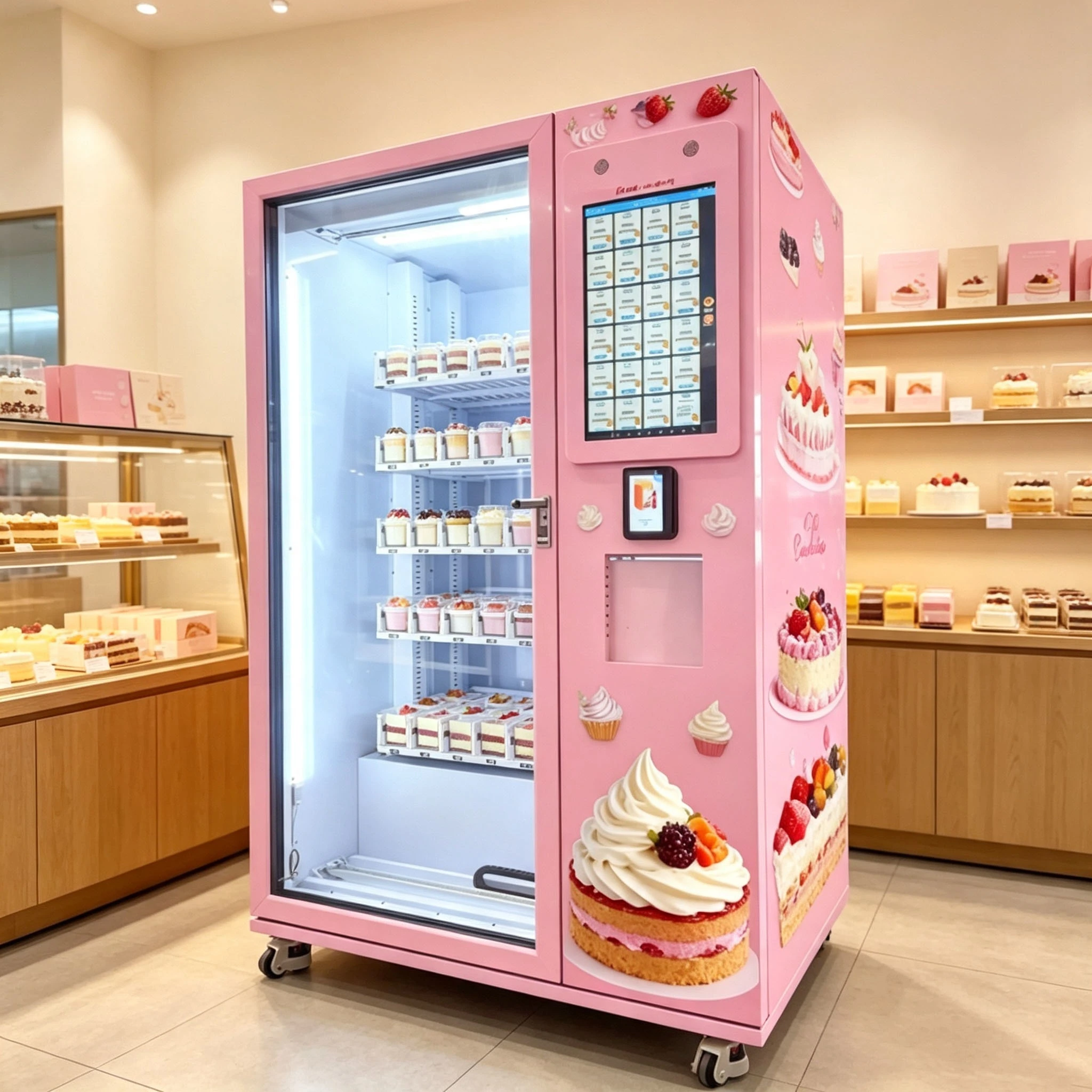 WEIMI – distributeur automatique de cupcakes, à vendre