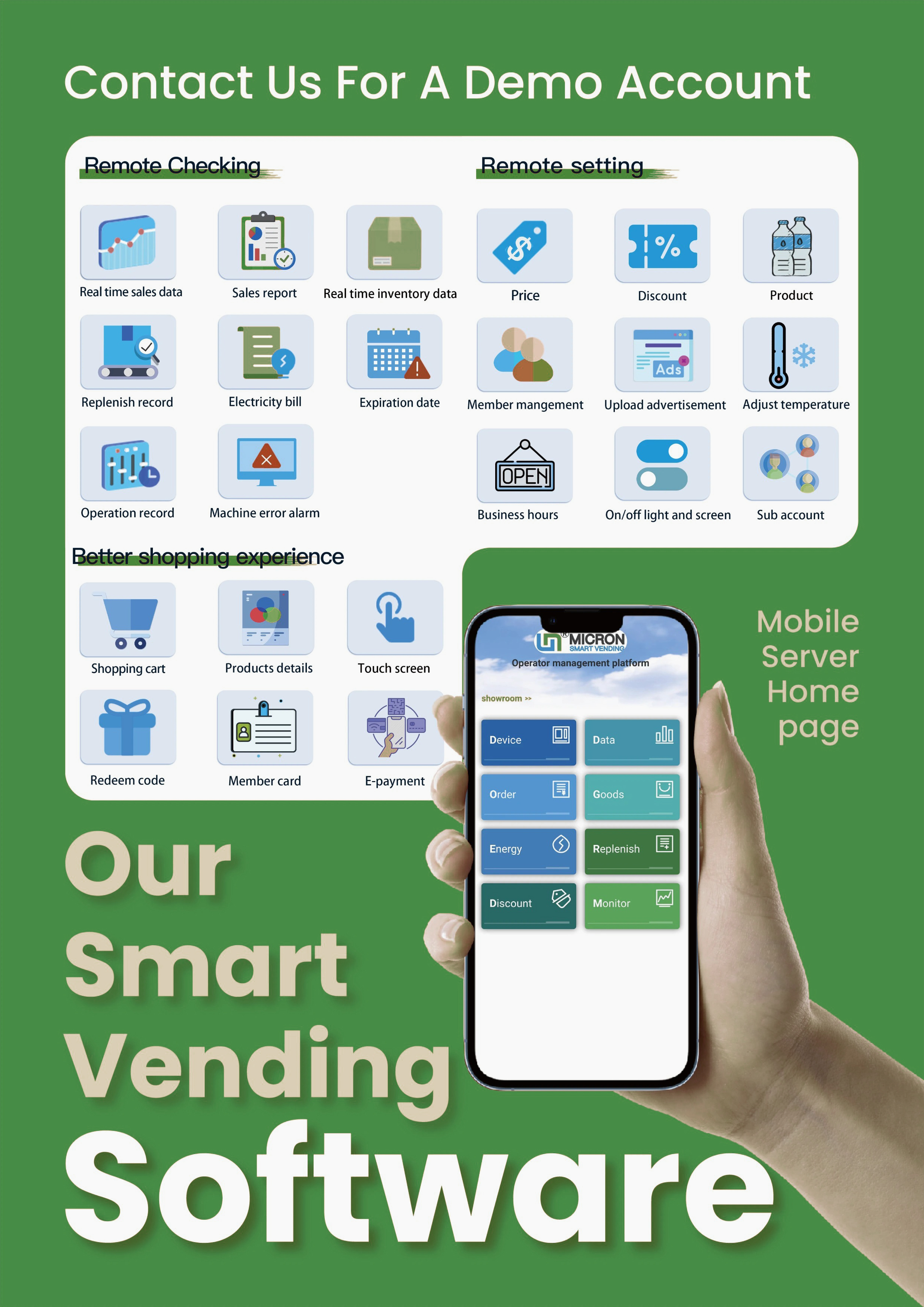 Weimi EMS Vending Machine Smart System Elevator Dispenser and Lockers for Schools Hubs