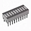 E-TAG HLCP-J100 LED BAR GRAPH 10SEG RED Electronic components Integrated circuit IC HLCP-J100