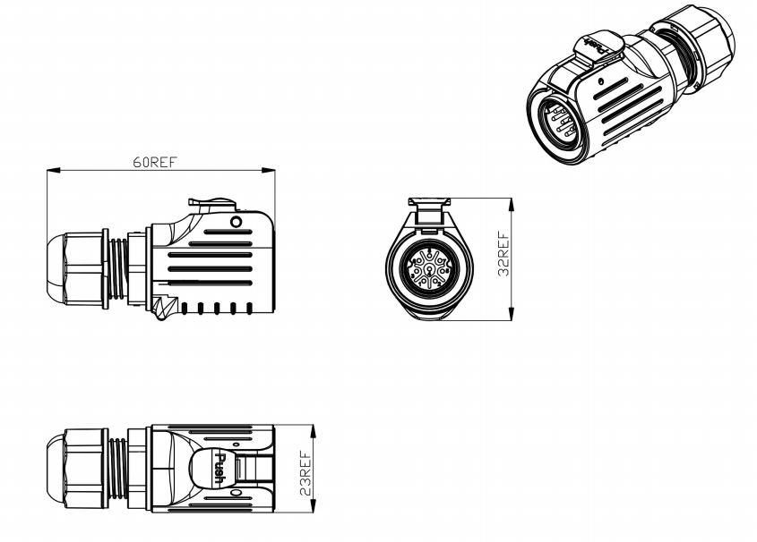 underwater electrical connectors