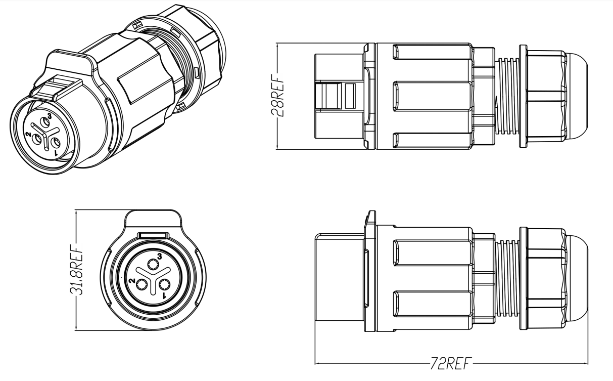 waterproof automotive connectors