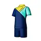 OEM/ODM/Custom/Wholesale Miniatree two piece kids swimwear/designer swimwear/Patchwork color design boy beach swimwear