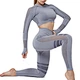 OEM Custom Wholesale Mesh Breathable Yoga Suit