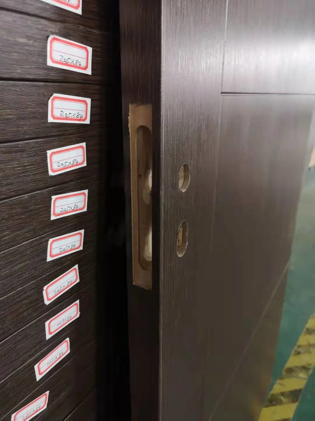 Surface of Solid Wood Panel Door