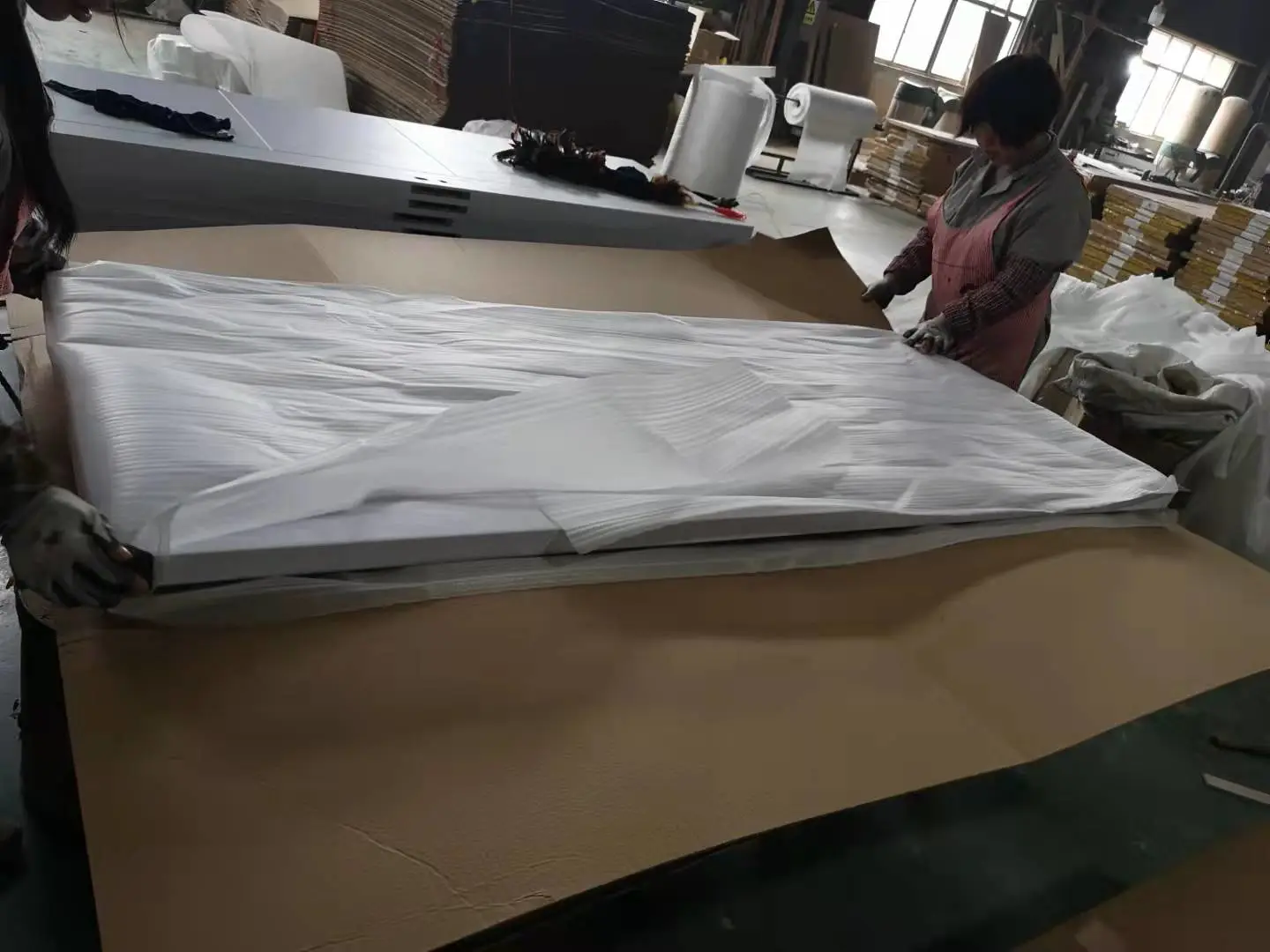 Packing of Commercial Exterior Wood Doors