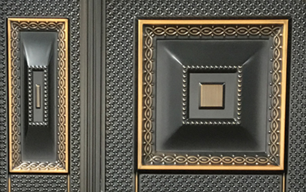 Surface of Insulated Security Door