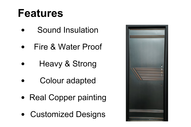 Features of Soundproof Security Doors