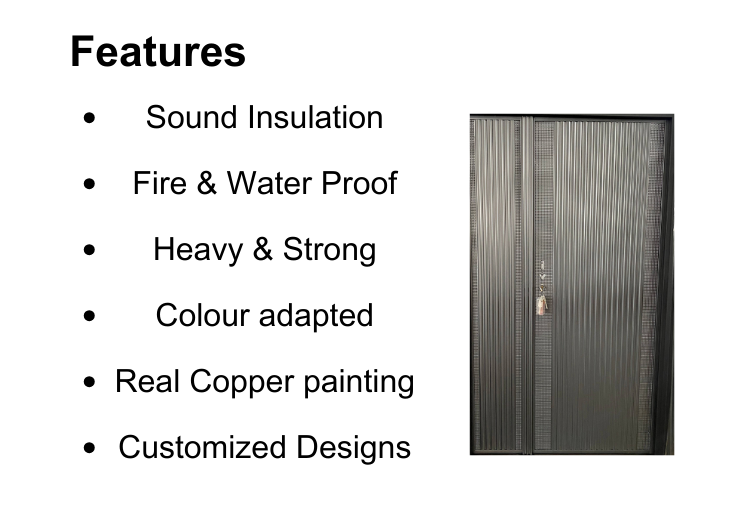 Features of Metal Security Front Door