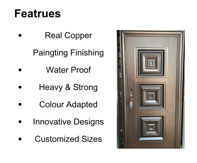 Features of Premium Solid Steel Doors