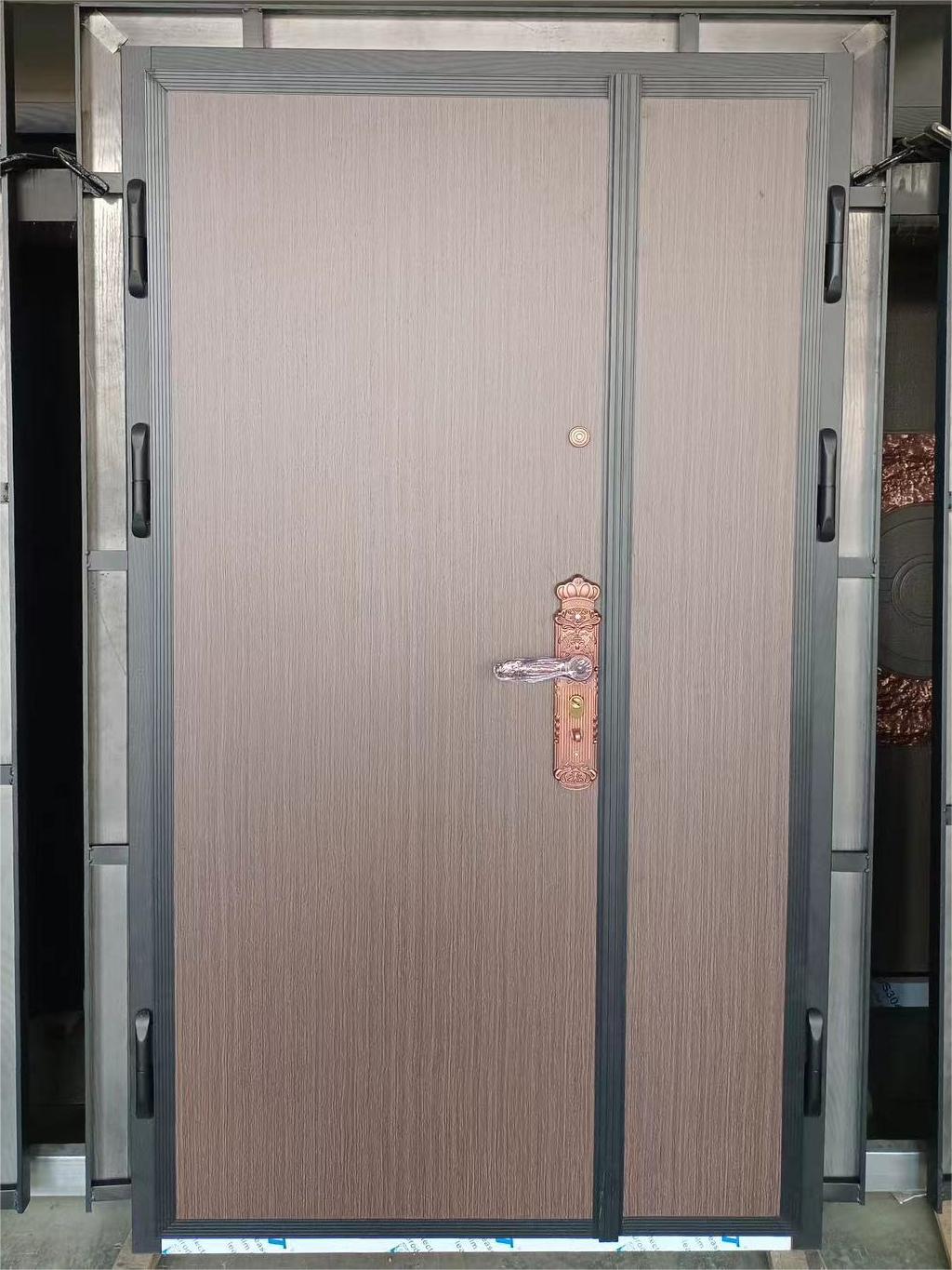 Back Panel of Modern Aluminum Front Doors