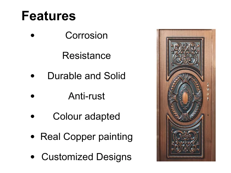 Features of Metal Front Security Door