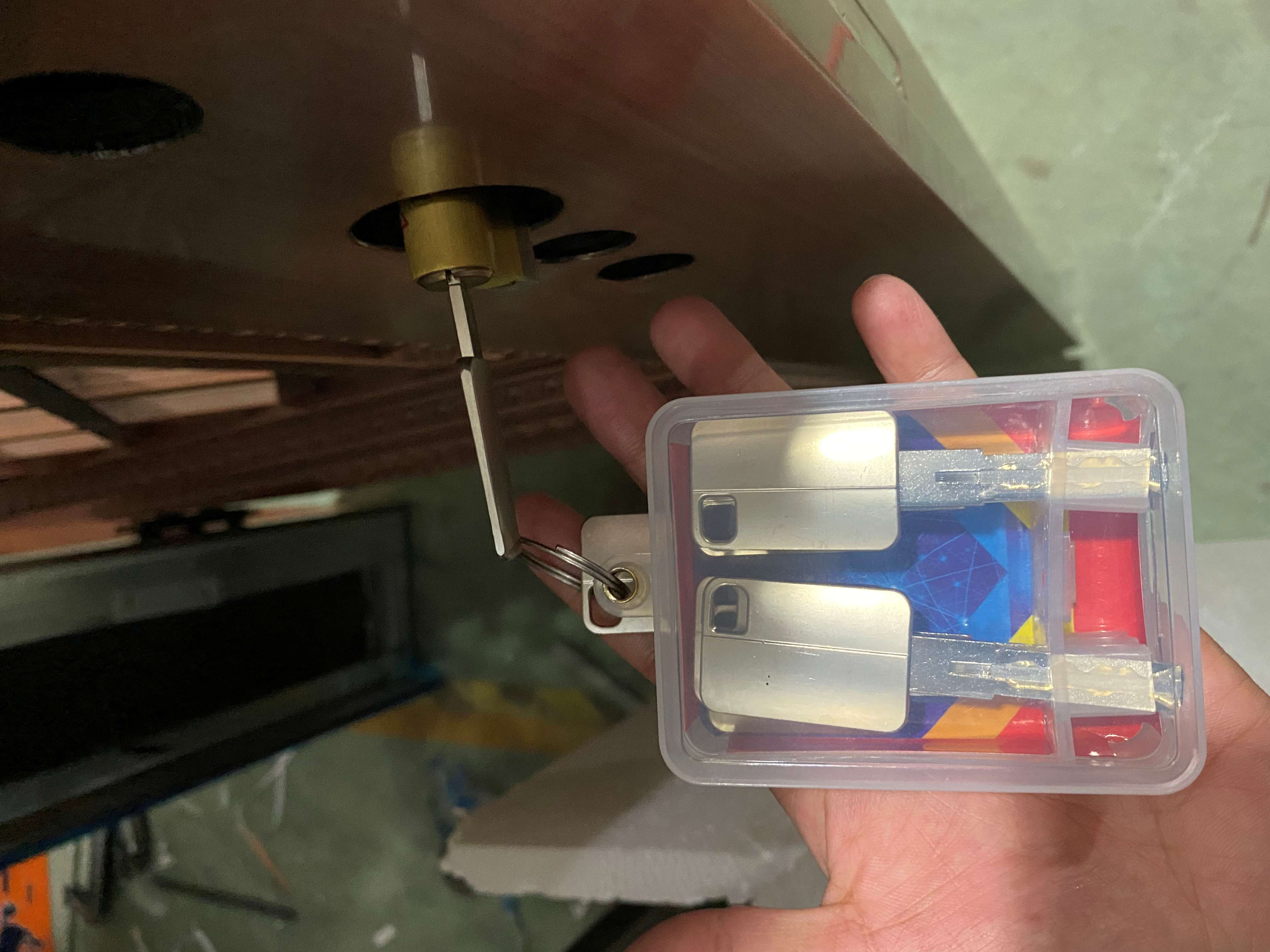 Lock System of Cooper Security Door